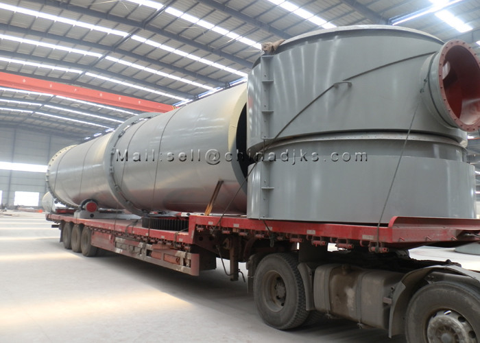 Woody Biomass Rotary Drying Machine Produk Pertanian Dan Limbah Padat Kota
