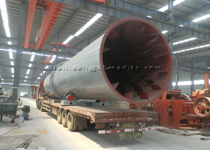 Woody Biomass Rotary Drying Machine Produk Pertanian Dan Limbah Padat Kota