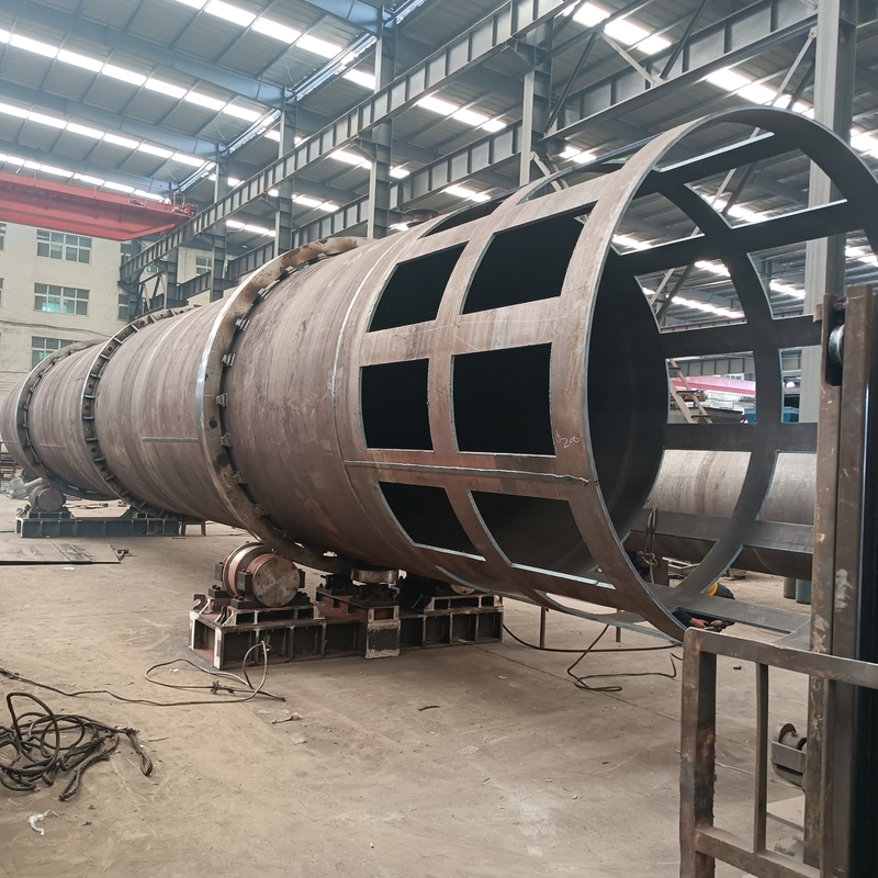 Pabrik Pengolahan Mineral Khusus Rotary Type Gravel Washer 22kw
