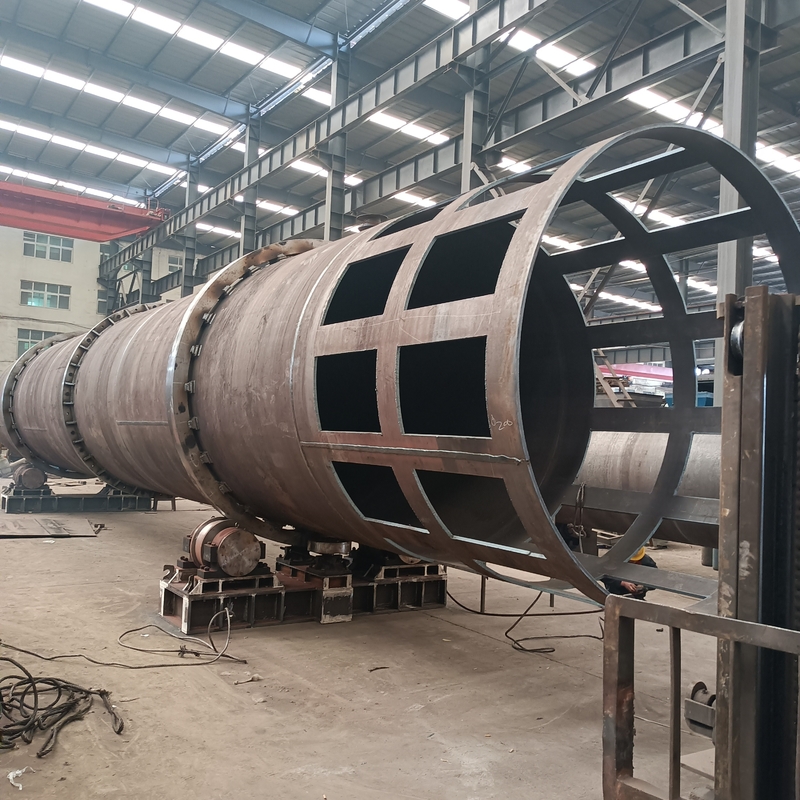 Pabrik Pengolahan Mineral Khusus Rotary Type Gravel Washer 22kw