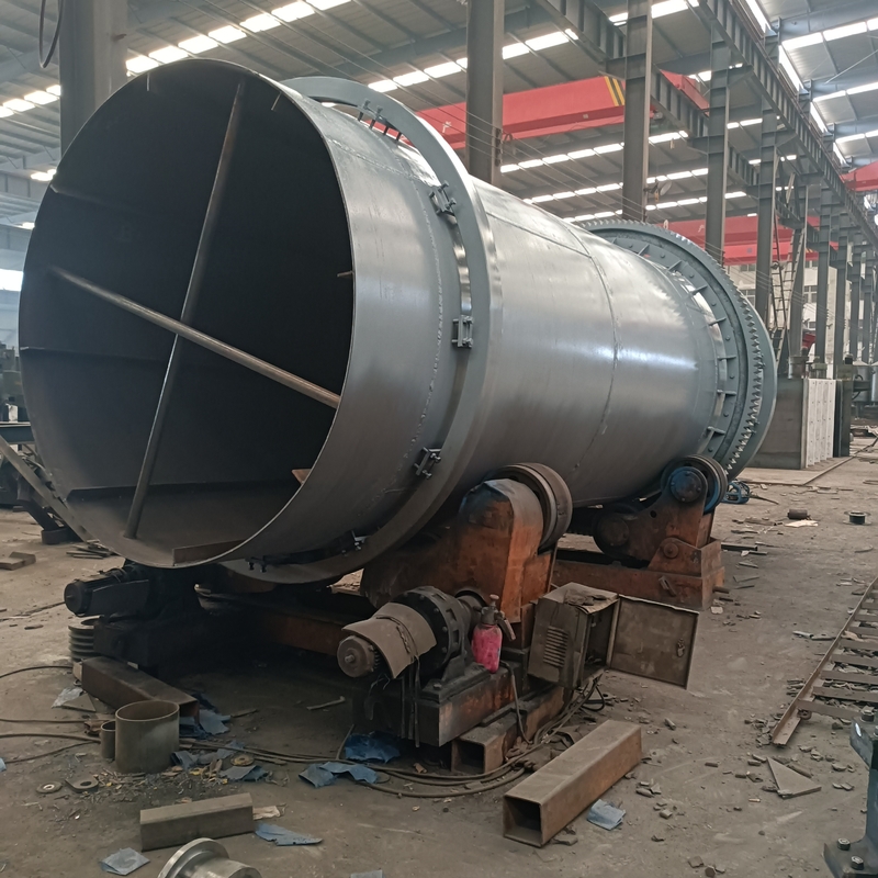 Granulator Drum Putar Disesuaikan Untuk Lini Produksi Pupuk 5.5kW