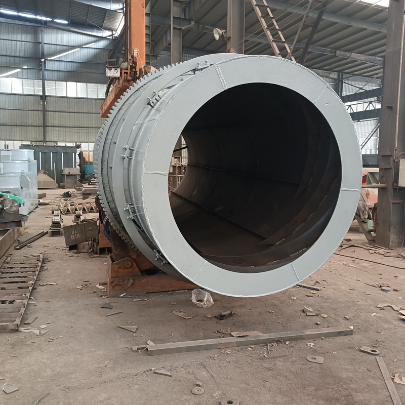 Granulator Drum Putar Disesuaikan Untuk Lini Produksi Pupuk 5.5kW
