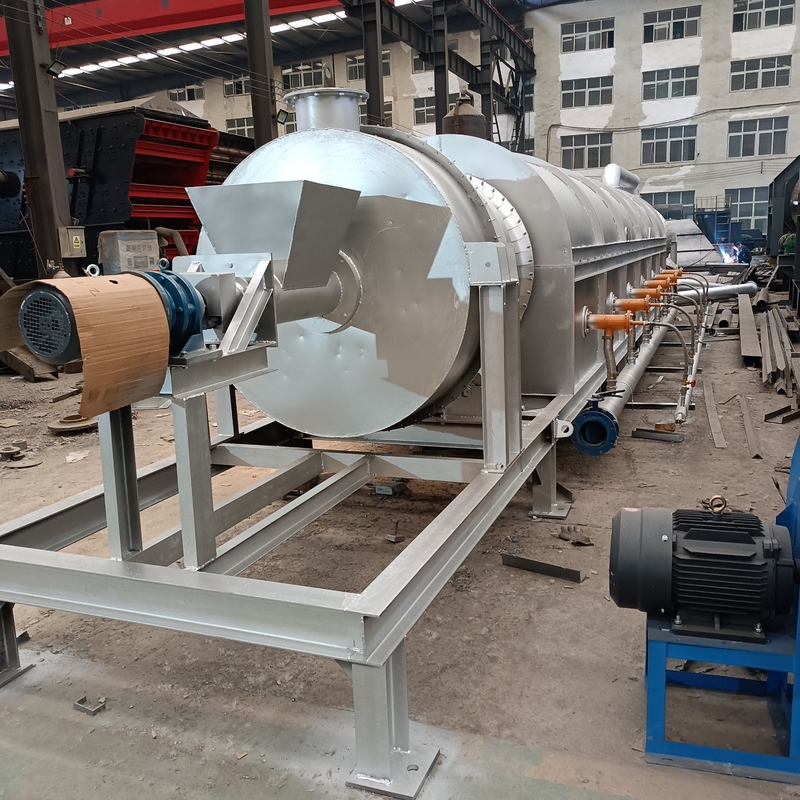 Continuous Rotary Drum Fired Kiln Untuk Berbagai Produk ISO9001