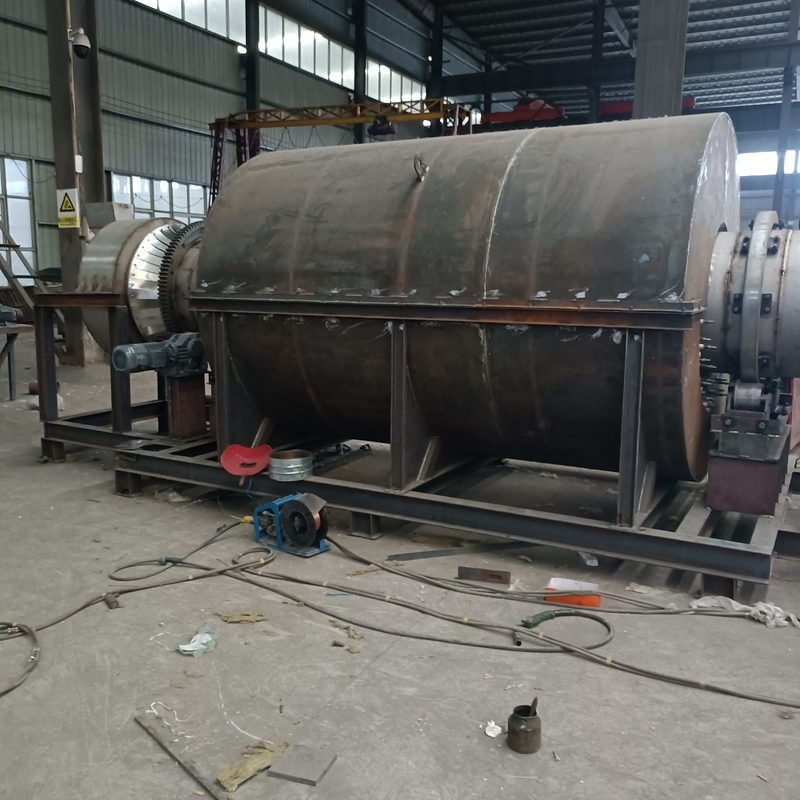 Kecepatan Tinggi Rotary Incinerator Kiln Carbon Steel Dengan 2 - 3rpm Untuk Penggunaan Industri