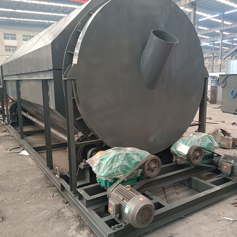10-300t/H Rotary Screen Carbon Steel High Throughput Untuk Pemisahan Partikel kasar