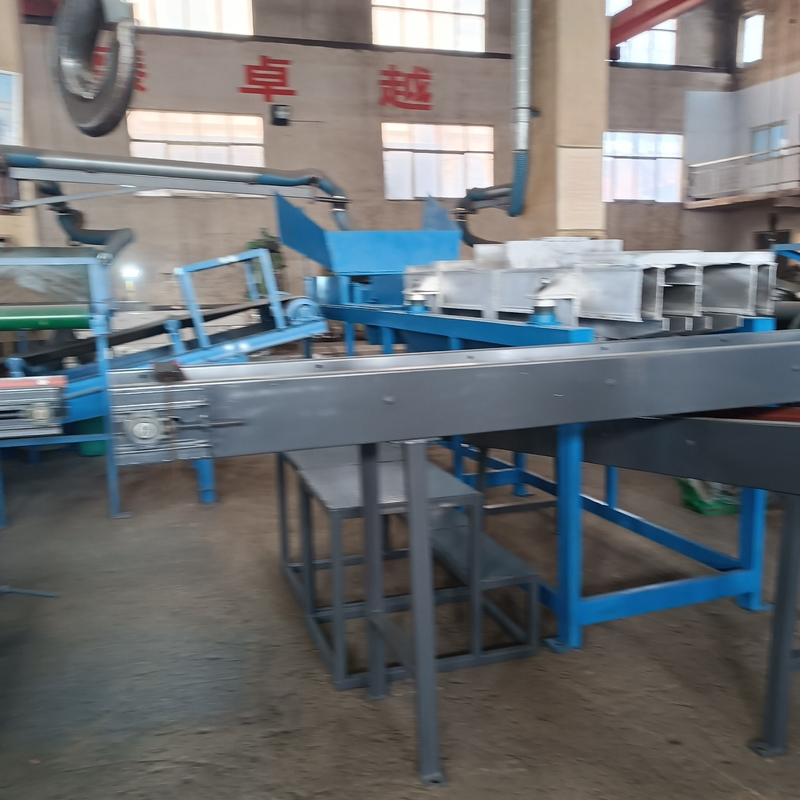 Pabrik pengolahan limbah baja tahan karat Baterai asam timbal Daur ulang Proses lini produksi