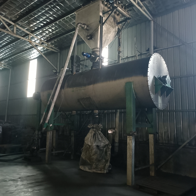 Pemecah dan Mempers Grafit ke dalam Purnity Graphite Line Produksi dengan Kapasitas 300-2500kg/h