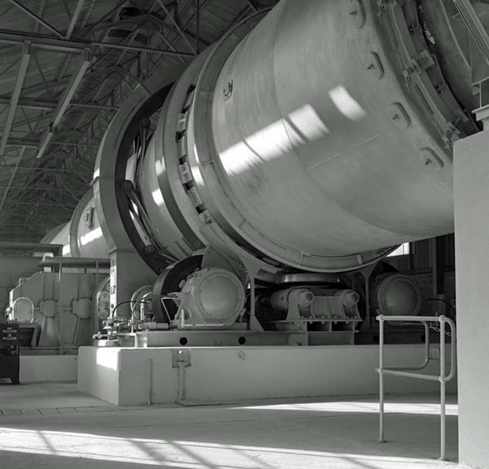 Bahan Reaksi Rotary Oven Type Incinerator 5-45t/h Kapasitas