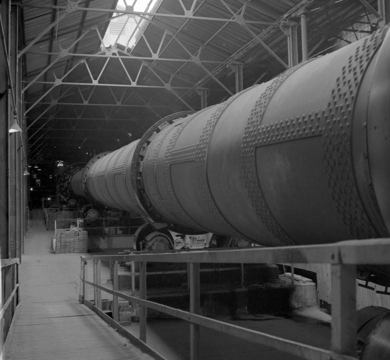 Bahan Reaksi Rotary Oven Type Incinerator 5-45t/h Kapasitas