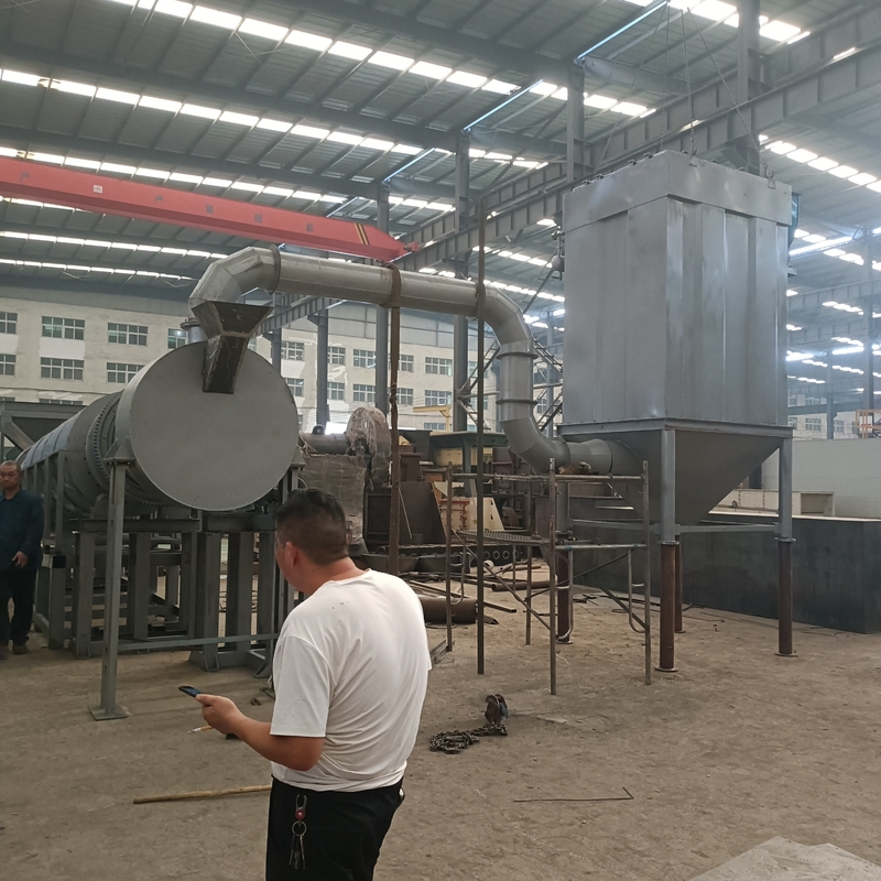 5-90t/h jalur produksi gipsum solusi untuk pengeringan dan proses kalsinasi