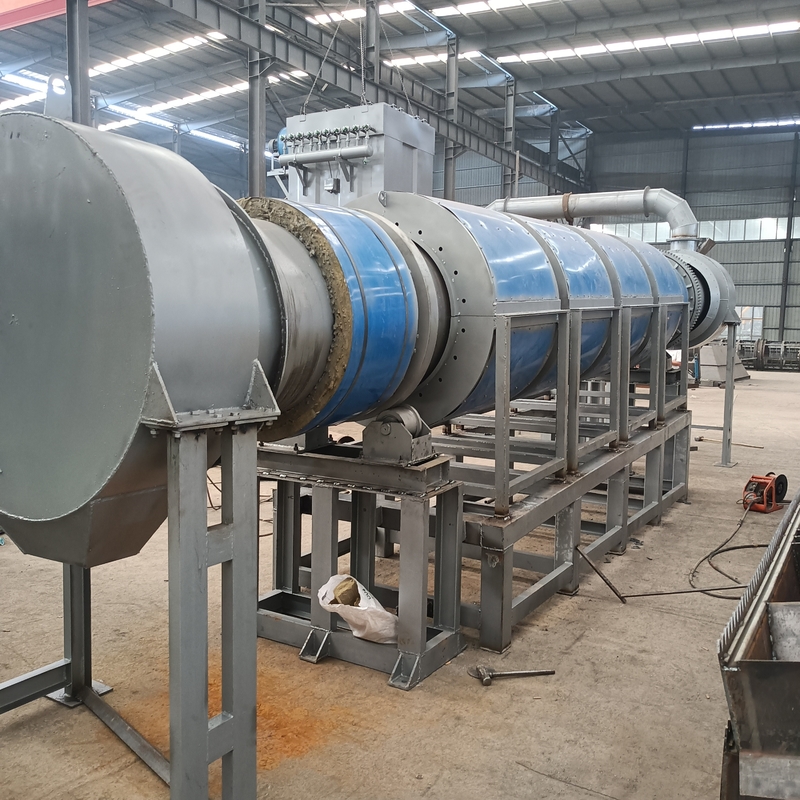 5-90t/h jalur produksi gipsum solusi untuk pengeringan dan proses kalsinasi