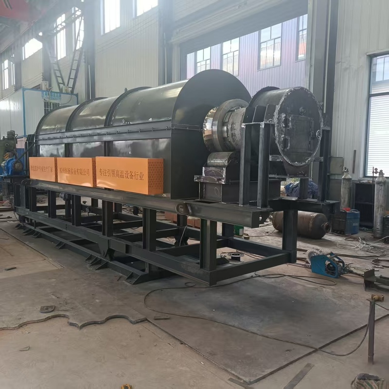 Tanur Putar Pemanasan Listrik Tidak Langsung untuk Perlakuan Termal Suhu Tinggi (1050°C) dengan Kapasitas yang Dapat Disesuaikan