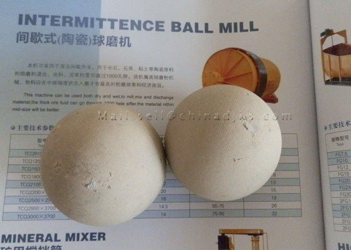3.9 G / Cm3 99% Alpha Alumina Bola Alumina Tinggi Untuk Ball Mill