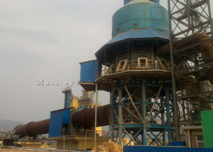 1200TPD 4.3 × 56m Preheater 1.8RPM Rotary Kiln Lime Production Line
