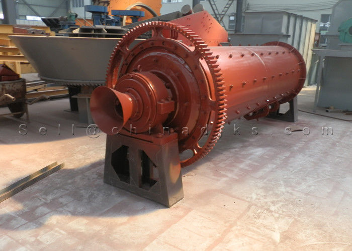 Warna Merah 32r / Min 8t / H Grinding Sand Ball Mill Untuk Pabrik AAC