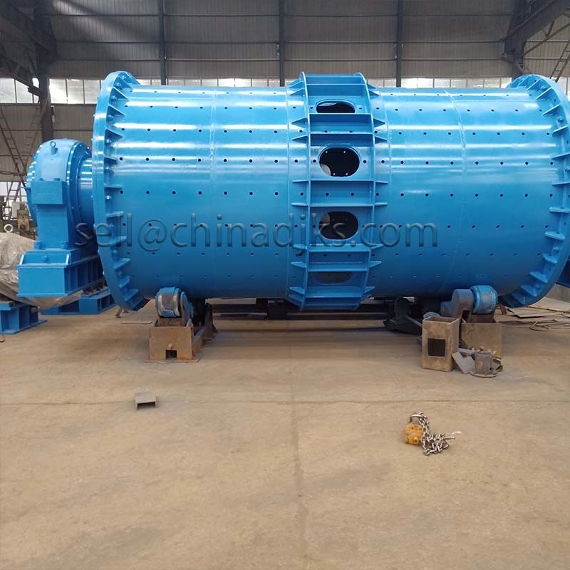 60t / H Horizontal Silica Sand Ball Mill Rod Ball Mill Untuk Bahan Bangunan