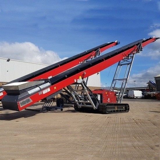 20-1500T / H Crawler Atau Konveyor Seluler yang Dipasang di Truk Untuk Pabrik Penghancur Batu